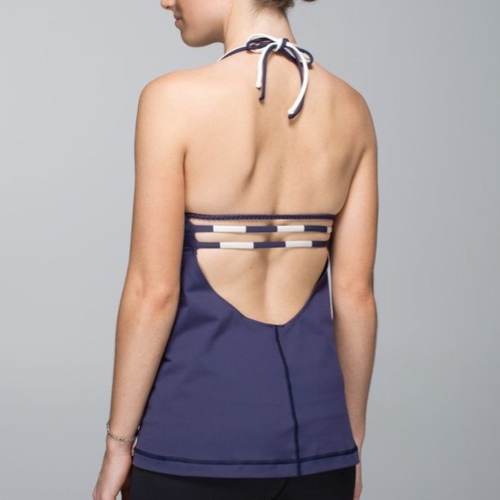 Lululemon Alight Halter Tank Top Sz 6 Strappy